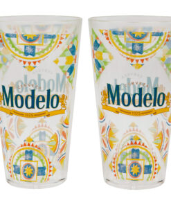 Modelo Especial Camp 16 oz Acrylic Pint Glass 2-Pack