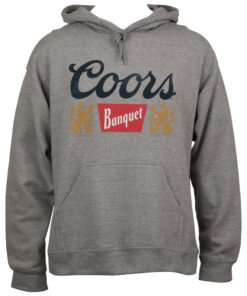 Coors Banquet Distressed Logo Pullover Hoodie