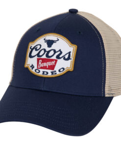 Coors Banquet Rodeo Logo Navy Colorway Adjustable Trucker Hat