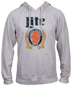 Miller Lite A Fine Pilsner Beer Crest Hoodie