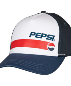 Pepsi Cola Classic Brand Adjustable Snapback Hat