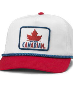 Molson Canadian Beer Flat Bill Adjustable Snapback Hat