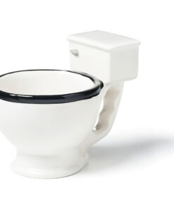 Toilet 12oz Ceramic Coffee Cup