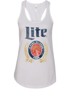 Miller Lite Classic Logo Women's Racerback Tank Top