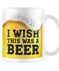 I Wish This Was Beer 11 oz. Ceramic Mug
