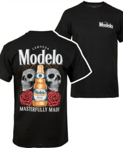 Modelo Especial Skulls and Roses Masterfully Made Front/Back T-Shirt