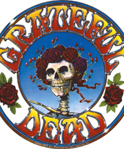 Grateful Dead Skull and Roses Sticker