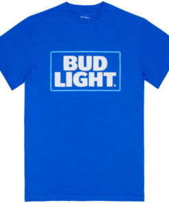 Bud Light New Logo Men's Royal Blue T-Shirt