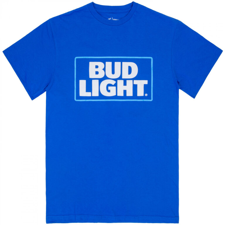 Bud Light New Logo Men’s Royal Blue T-Shirt