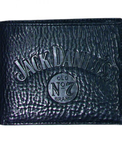 Jack Daniel's Signature Collection Leather Billfold Bi-Fold Wallet