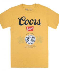Coors Banquet Men's Gold T-Shirt