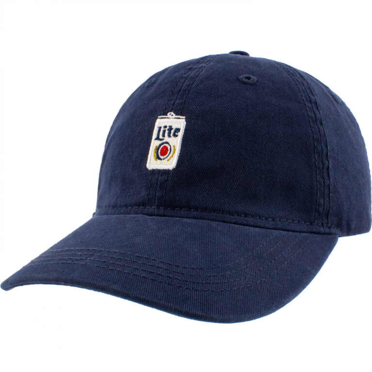 Miller Lite Can Logo Navy Blue Hat