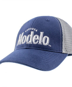 Modelo Navy Blue Padded Mesh Trucker Hat