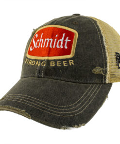 Schmidt Beer Distressed Trucker Hat