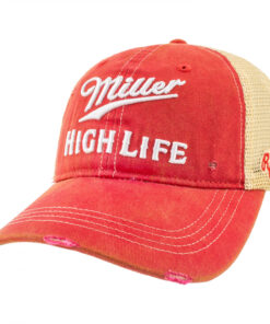 Miller High Life Distressed Trucker Hat