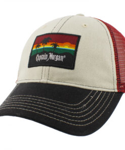 Captain Morgan Mesh Beach Side Snapback Trucker Hat