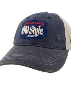 Old Style Retro Brand Distressed Denim Hat
