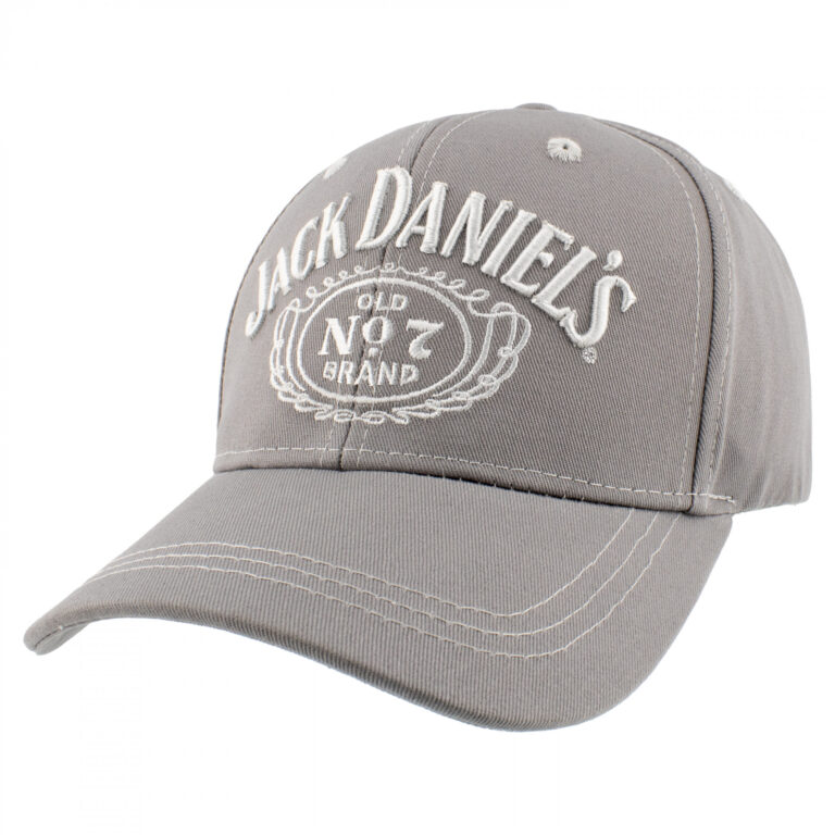 Jack Daniels Old No. 7 Grey Contrast Drop by Drop Hat