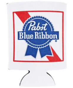 Pabst Blue Ribbon Classic Logo 12oz Insulated Can Cooler