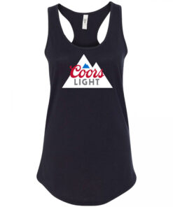 Coors Light Mountain Logo Women's Racerback Tank Top
