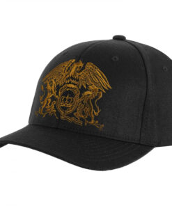 Queen Golden Crest Logo Adjustable Snapback Hat