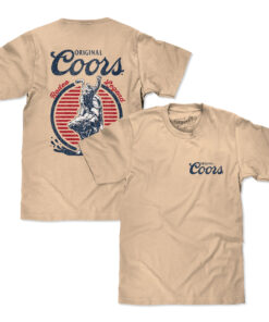 Coors Rodeo Legend Front and Back Print T-Shirt