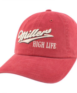 Miller High Life Underside Girl In The Moon Hat