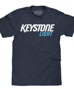 Keystone Light Text Blue T-Shirt