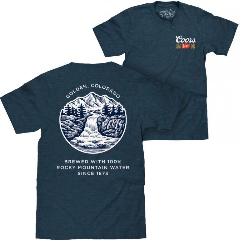 Coors Banquet Denim Colored T-Shirt