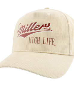 Miller High Life Beer Printed Corduroy Hat