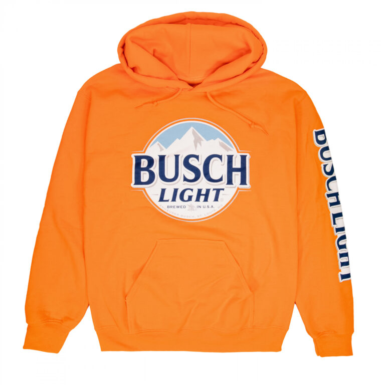 Busch Light Hunter Orange Hoodie