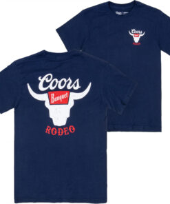 Coors  Banquet Rodeo Navy Blue Colorway T-Shirt