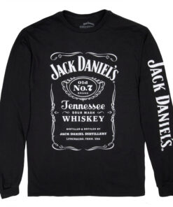 Jack Daniels Old No.7 Brand Tennessee Whiskey Long Sleeve Shirt
