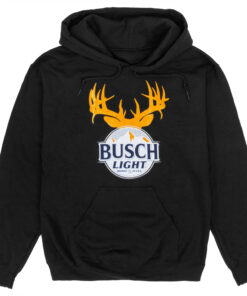Busch Light Deer Antlers Hunter's Hoodie