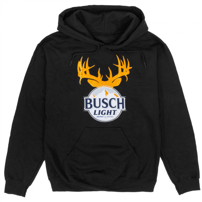 Busch Light Deer Antlers Hunter’s Hoodie