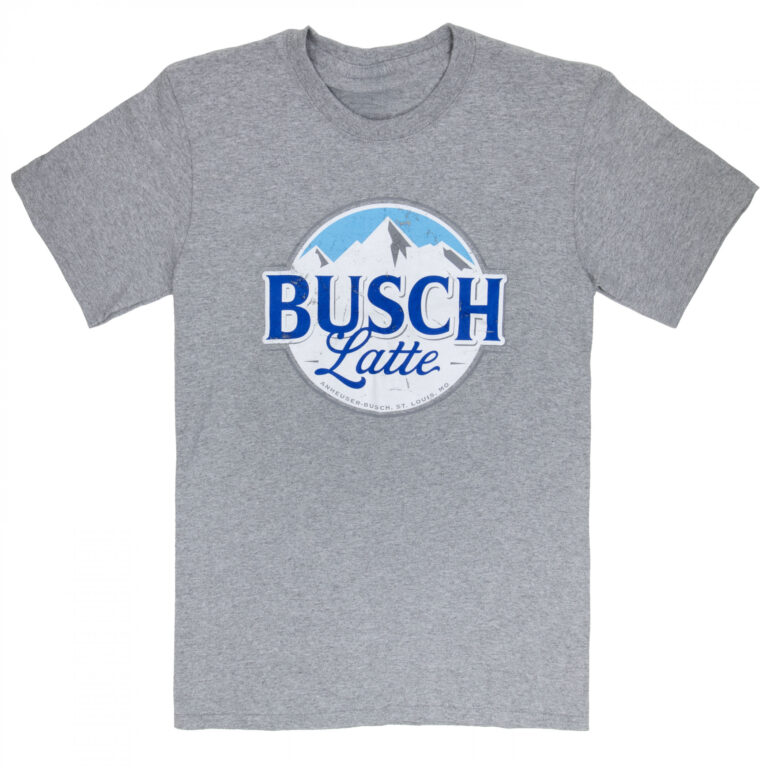Busch Latte Logo Charcoal Grey Colorway T-Shirt