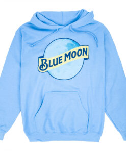 Blue Moon Classic Logo Baby Blue Hoodie