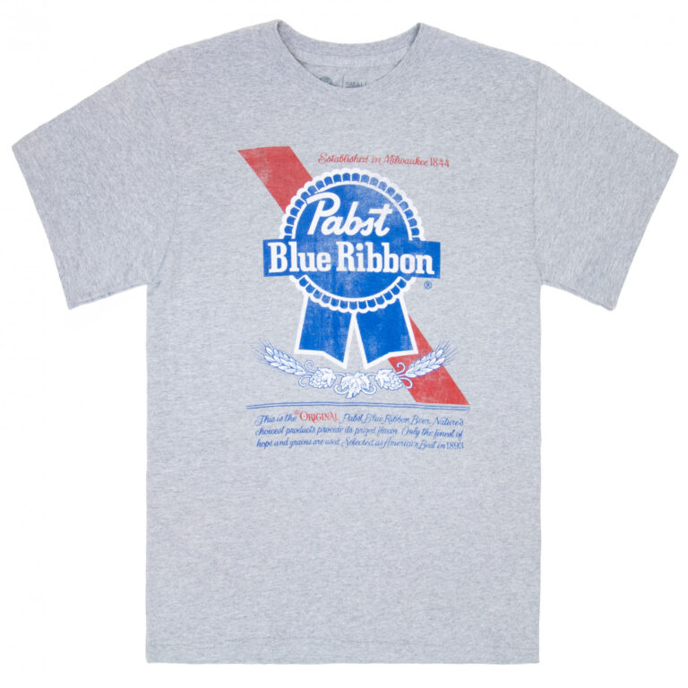 Pabst Blue Ribbon Distressed Logo T-Shirt