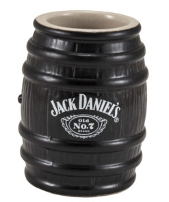 Jack Daniel's Black Stoneware Barrel Ceramic Shot Glass