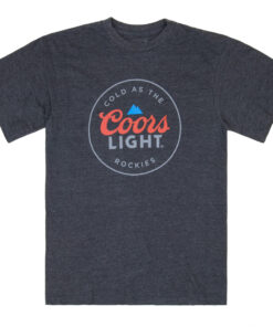 Coors Light Cold as The Rockies Logo T-Shirt