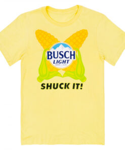 Busch Light Shuck It! Corn Yellow T-Shirt
