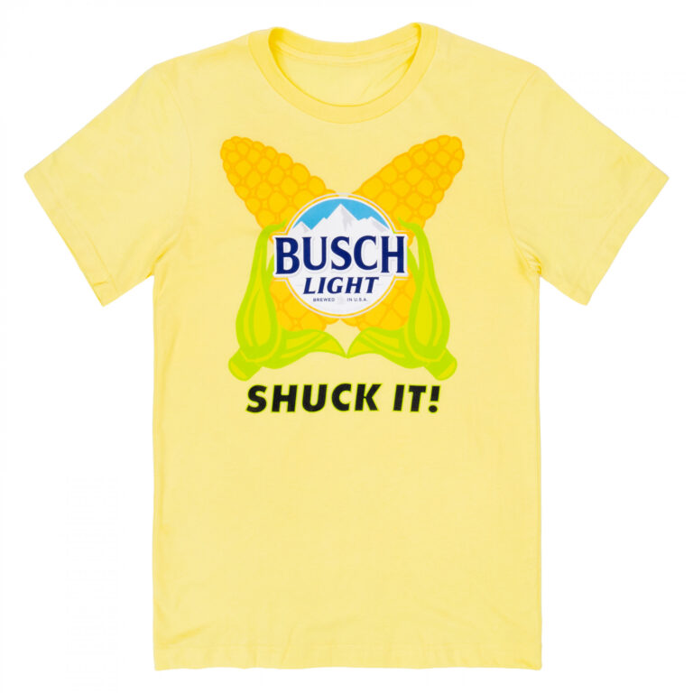 Busch Light Shuck It! Corn Yellow T-Shirt