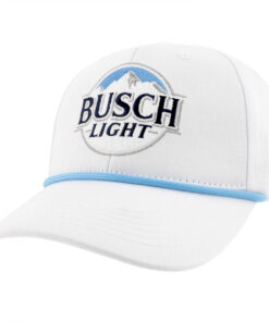 Busch Light White Snapback Hat