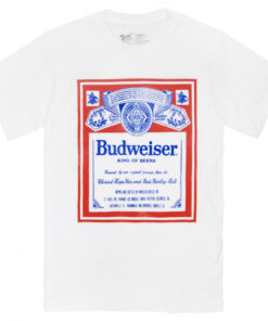 Budweiser King of Beers Vintage Label T-Shirt