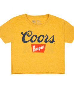 Coors Banquet Golden Women's Crop Top T-Shirt