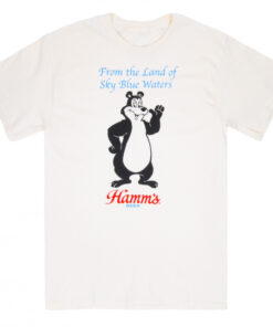 Hamm's Beer Bear From The Land of Sky Blue Waters T-Shirt