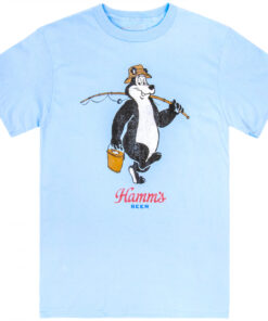 Hamm's Beer Bear Gone Fishin' T-Shirt