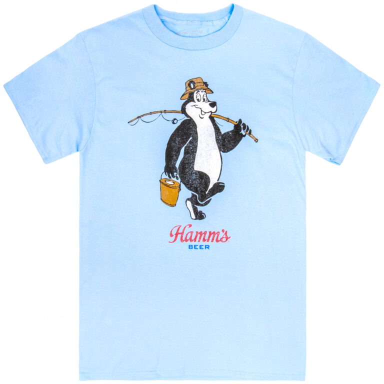 Hamm’s Beer Bear Gone Fishin’ T-Shirt