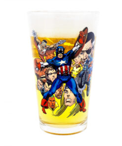 Captain America Comic Characters Pint Glass
