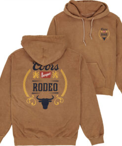 Coors Banquet Rodeo Front and Back Print Pullover Hoodie